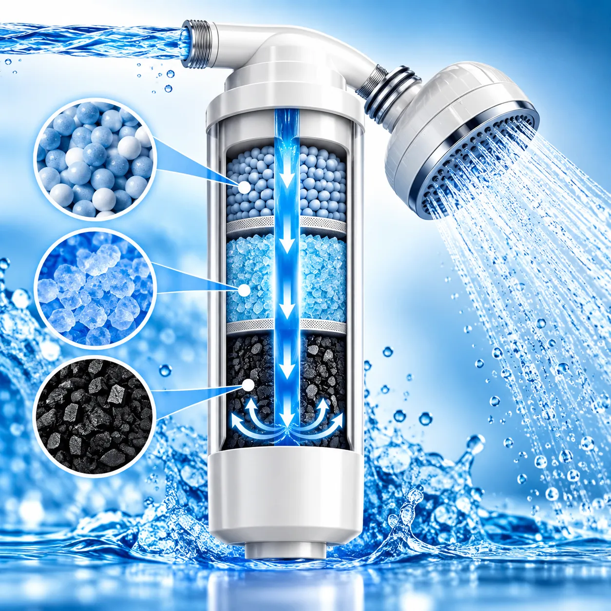 SPECIAL SHOWER FILTER Science and Technology